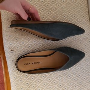 Lucky Brand Women's Barbora Mule Size 10 in color Kelp